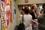 Students responded to racist incidents on campus and the departure of several women of color by putting on an art show in May called "Living Targets."