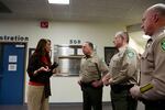 U.S. Rep. Jaime Herrera Beutler recently visited the Clark County Jail.