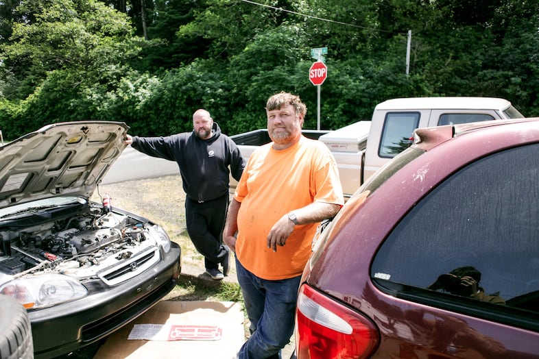 Robert Underwood has lived in Waldport for over 40 years. He feels prepared for any looming threat. "Being raised Mormon we stockpile stuff for emergencies," he said. "I got rice, I got noodles. I probley got enough to last my family six months."