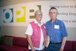 Harlan and Beverly Flint at OPB on July 8.