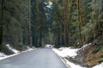 A paved section of Forest Service road into the Middle Fork Valley east of Seattle. Paving this once-cratered roadway will attract thousands of recreation seekers, creating more demand for trail maintenance and staffing by rangers.