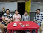 Barnabas Manju (extreme right) and his team from the Great Nicobar Tribal Council say parts of the upcoming Great Nicobar Infrastructure project encroaches on their ancestral land, even though Indian officials had promised them it wouldn’t happen.