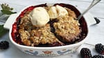 You can use any fresh or frozen blackberry variety you like for this cobbler — even the vicious Himalayan blackberries growing in the alleys, hedgerows and natural areas across the Northwest