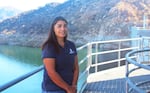Neena Kuzmich, deputy director of engineering for the San Diego County Water Authority, has been working on plans for pumped energy storage at the San Vicente reservoir.
