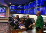 Tribal casinos in Washington may soon feature legal sportsbooks like this pioneering one at theChinook Winds Casino in Lincoln City.