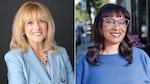 Candidates for Oregon’s 5th Congressional District, Patti Adair, left, and U.S. Rep. Janelle Bynum.