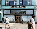 The Street Roots offices in Old Town Portland, Sept. 2, 2025.