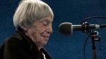 Ursula Le Guin at a "Think Out Loud" live show in 2013 focused on the staging of "The Left Hand of Darkness" by Portland Playhouse and Hand2Mouth Theatre.