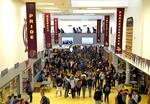 FILE - In this May 4, 2017, file photo, students head to classes at a high school in Forest Grove, Ore.