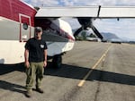 John Spencer has worked as a smokejumper for 34 seasons. This year, he jumped his 100th mission. Smokejumping started in Winthrop and has remained a part of the wildfire economy in the valley.