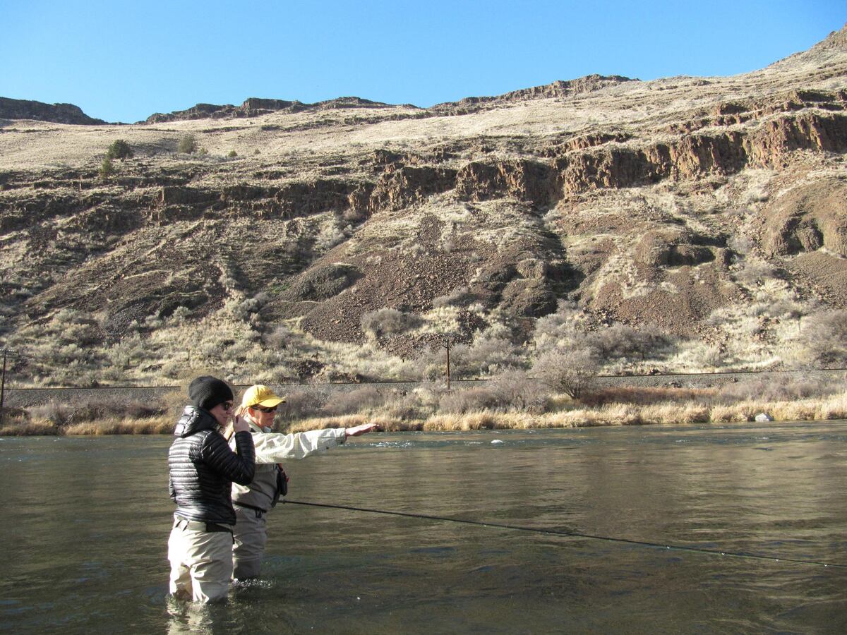 Fly-Fishing on the Deschutes River with Amy Hazel — Bend Magazine