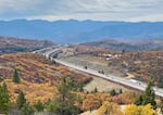 In December 2024, the Oregon Department of Transportation announced it had received a $33 million federal grant to build the first overpass wildlife crossing on I-5. This undated photo shows the proposed location for the overpass which is expected to begin construction in 2028 in Southern Oregon, less than two miles north of the California border.