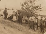 This image circa 1890s shows members of the Flowers family at their Portland area farm.