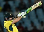 Australia's Josh Inglis plays a shot during the 2023 ICC Men's Cricket World Cup one-day international match between Australia and Sri Lanka in Lucknow, India, on Monday. The sport is coming to the 2028 Olympics.