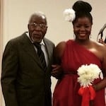 Robert Lee Godwin Sr. is pictured with his daughter Brenda Joiner. Godwin's portrait was part of the Faces of Gun Violence exhibit at the ATF headquarters.