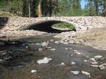 After: A new road-stream crossing that replaced an undersized crossing and migration barrier, Malheur National Forest.