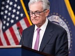 Federal Reserve Chair Jerome Powell speaks during a news conference at the Federal Reserve in Washington, DC, on Feb. 1, 2023.