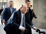 FILE - Harvey Weinstein arrives at a Manhattan courthouse as jury deliberations continue in his rape trial in New York, on Feb. 24, 2020. Weinstein will appear in a New York City court on Wednesday, May 1, 2024, according to the Manhattan district attorney's office.