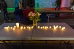 A candlelight ceremony was part of the Houseless Day of Remembrance memorial held Dec. 21, 2023, in Portland. The event, held annually on the first day of winter, remembers people of Portland’s homeless community who died in 2023, including Tauanuu.