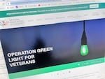 A webpage shows information about Operation Green Light. “With Operation Green Light, we are sending a message of appreciation to our veterans and their families,” said Multnomah County Commissioner Sharon Meieran in November 2022. “We encourage everyone to join us in shining a green light in support of our veterans and to also reflect on how we collectively can support veterans and their families transitioning back to civilian life.”
