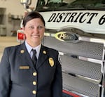 Kristan Maurer is Clark County Fire District 6's new fire chief. 