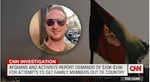Security contractor Zachary Young alleges CNN defamed him in a November 2021 report, shown above, about Afghans’ fears of exorbitant charges from people offering to get them out of the country after the Taliban took control of Afghanistan. CNN says it will defend the report in a trial set to start in a Florida court Monday.