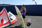 Tonia Farman first started teaching friends to kiteboard because she wanted people to be on the water with her.