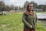 Christina del Campo co-runs Oak Song Farm near Eugene. She learned last fall that she can't irrigate her commercial crops without a water right.