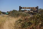A sign along Highway 18 outside of Sheridan, Ore.