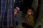 This portrait is by photographer Abdullah Habib, was displaced from Myanmar in 2017. He says he hopes his photos will be "a document for the world and the international community, so they can keep raising the pressure on the Myanmar government."