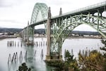 The Yaquina Bay Bridge in Newport was rated seismically vulnerable.