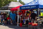 Over a dozen different vendors were in attendance. Some booths provided education on water and boating safety. Others offered marketing help and fishing  supplies, such as coolers and scales. Many were geared toward health and access to healthy food.