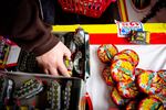 People pick out fireworks at TNT Fireworks stand in Beaverton, Ore., Wednesday, July 3, 2019.