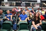 Crowd enjoys play at Major League Table Tennis' season opener at Portland State on Sept. 13, 2024.