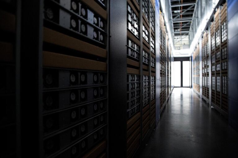 More than 800 million people use Facebook every day, and their data gets stored in rows upon rows of servers at data centers, like the one in Prineville.