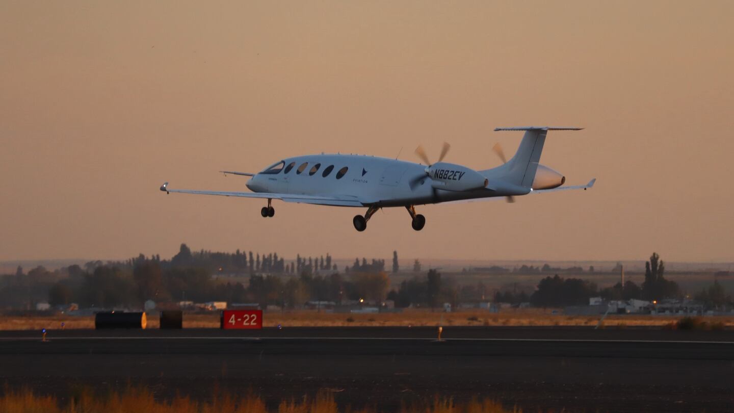All-new, all-electric commuter aircraft takes off on maiden flight from