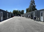 Residents have moved into Parker's Place Village in Grants Pass, and the property was shown on July 1, 2026.