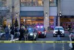 Law enforcement respond to a shooting in the parking lot at Clackamas Town Center, Dec. 20 2024.