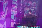 Geologist, who is also known as Brian Weitz, performs alongside Animal Collective's other members.