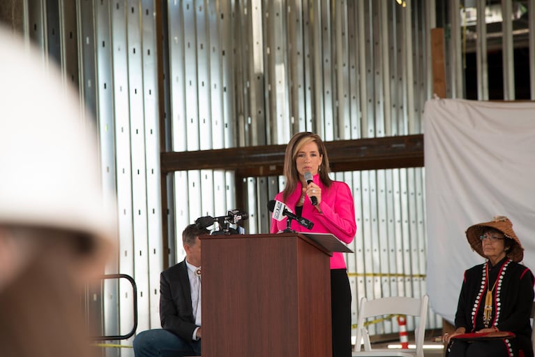  Kara Fox-LaRose, president and general manager of Illani, says the Cowlitz Tribe's casino will feature 15 different restaurants.