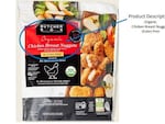 The USDA is asking consumers to throw away any potentially contaminated products, including the organic gluten-free chicken breast nuggets seen here. The affected products have a "best if used by" date of March 23, 2025. 