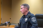 Coeur d'Alene Police Chief Lee White, talking to the press Sunday, June 12, 2022.