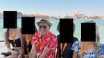 A photo of Clower on a trip to Venice with members of the Ballet Ensemble of Texas, where he works as the artistic director.