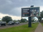 The Betereinders, a liberal Afrikaner organization, erected a billboard ahead of the G20 Summit showing South Africa's rugby team the Springboks. The quote is from President Trump.