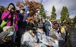 Thousands of attendees came from around the nation to cheer on the giant pumpkin racers.