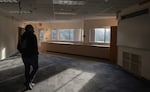Chairman of the Chinook Indian Nation, Tony Johnson, checks out one of the many empty rooms at the Naselle Youth Camp. The facility, which was used to incarcerate juveniles for more than 50-years, closed its doors in 2022, and now sits vacant. The Chinook Indian Nation are asking the state to give the land back to them, and are part of a Taskforce developing a best use plan. The Naselle Valley is of huge importance to the Chinook, and during the treaty talks, they were willing to give up most of their land, as long as they could keep the Naselle. However, that treaty was never ratified.