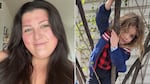 Teacher Megan Lambert, 25, left, and kindergarten student Rhoam Summer, 5, both died in the Oct. 15, 2026, Silver Rail Elementary School shooting in Bend, Ore. Police did not release the names of the other two boys, ages 8 and 11, who were killed.