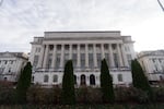FILE - The U.S. Department of Agriculture building is seen in Washington, Saturday, Dec. 7, 2024. Many recently terminated USDA employees in Oregon worked in collaboration with Oregon State University, according to the university's agricultural sciences dean.