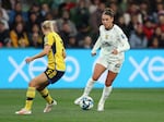 USA forward Trinity Rodman created chance after chance as she returned to the starting lineup against Sweden in a round of 16 match at the Women's World Cup on August 06, 2023.