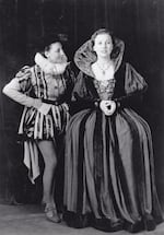 1936 performance of Twelfth Night with Doreen Leverette and Dorothy Pruitt